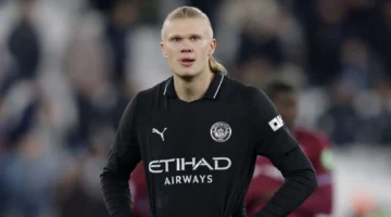 بيب جوارديولا يدافع عن إرلينغ هالاند أمام مدافع تبلغ قيمته 200 مليون